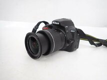 Nikon ニコン デジタル一眼カメラ D5600 18-55mm f/3.5-5.6G VR レンズキット △ 6C554-1_画像3