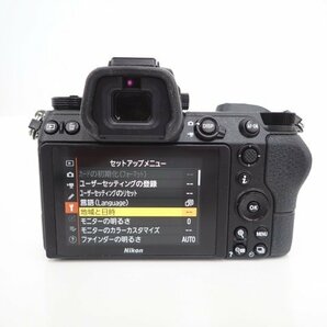 【美品】 Nikon Z7 ミラーレスカメラボディ デジタルカメラ ニコン 元箱/説明書/充電器/純正バッテリー付き △ 6C587-1の画像5