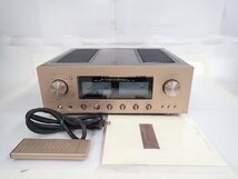 LUXMAN ラックスマン L-509S プリメインアンプ リモコン/説明書付 ∴ 6C671-5_画像1