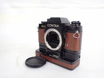 CONTAX コンタックス RTS 一眼レフフィルムカメラ ML MACRO F3.5 100mm レンズ ∴ 6C478-1_画像3