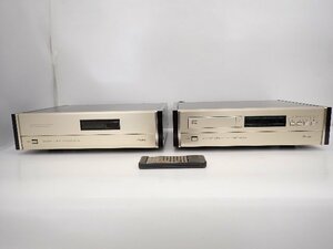 Accuphase アキュフェーズ CDプレーヤー DP-80L + D/Aコンバーター DC-81L リモコン付 ∽ 6C55E-4