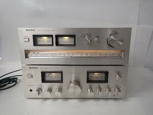 日本製 ソニー SONY TA-F4 INTEGRATED STEREO AMPLIFIER DCプリメインアンプ＋ FM/AMチューナー ST-A4 ★ 6C214-1