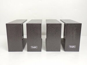 TAOC/アイシン高丘 ハイカーボン鋳鉄スピーカースタンド ベースシリーズ SPB-300DH型 4個セット タオック ◆ 6C67D-6