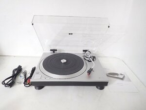 【良品】Technics テクニクス レコードプレーヤーSL-1500C シルバー MMカートリッジ（ortofon 2M Red）付き ★ 6C6AF-3