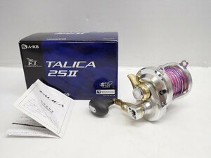 SHIMANO/シマノ 大物用レバードラグリール TALICA 25II タリカ 元箱/説明書付き ベイトリール □ 6C65E-1