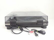 【2】Technics ダイレクトドライブレコードプレーヤー/DJターンテーブル SL-1200MK5 テクニクス S/N GE4JB002225 ◆ 6C693-4_画像4