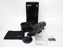 【美品/2022年11月購入品】Nikon NIKKOR Z 400mm F4.5 VR S 単焦点 超望遠レンズ ニコン Zマウント 説明書・元箱付き △ 6C817-2_画像1