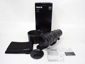 【美品/2022年11月購入品】Nikon NIKKOR Z 400mm F4.5 VR S 単焦点 超望遠レンズ ニコン Zマウント 説明書・元箱付き △ 6C817-2