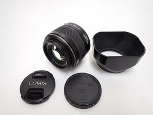 Panasonic LUMIX Leica DG SUMMILUX 25mm F1.4 ASPH. H-X025 ライカ マイクロフォーサーズ ズミルックス 大口径標準レンズ ∬ 6C774-14