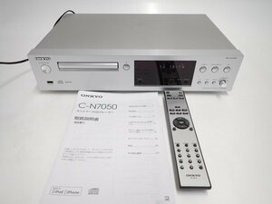 ONKYO C-N7050 オンキョー ネットワークCDプレーヤー リモコン/説明書付 動作品 ∬ 6C74B-4