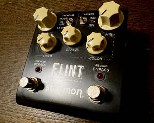 新品同様！STRYMON ストライモン FLINTフリントギター用リバーブ/トレモロ 