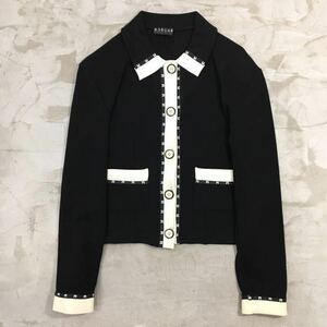 * cheap *90s MORGAN Morgan jacket lady's for women France made black black Vintage Vintage retro K-1952