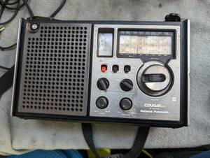 National Panasonic RF-1010 クーガ 101 ラジオ　BCL BFO　ジャンク品
