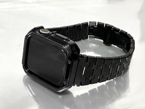 Box ввод зеркальный черный нержавеющая сталь Apple часы частота Apple Watch ultra кейс покрытие 38mm 40mm 41mm 42mm 44mm 45mm 49mm