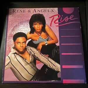 『USオリジナル』『LP』RENE & ANGELA / RISE / boogie / boogie funk / ブギー / ファンク/ 80's / DISCO / SOUL / R&B
