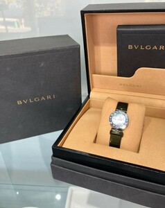 【ITG16LXDHO3C】BVLGARI ブルガリ BZ22S B-zero1 ブルーシェル字盤クオーツ レディース腕時計