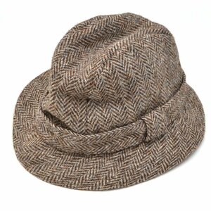 wilson and stafford hatmakers ハリスツイード ウールハット Harris Tweed 帽子 メンズ M733113