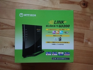 NTT西日本 光LINK HLR W200 ルーター 箱付き【ジャンク】