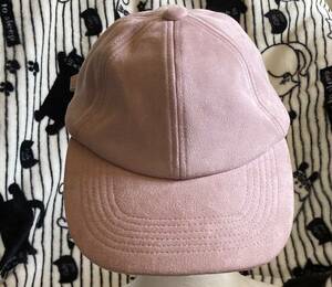 女性の秋冬用に!!スナップバックキャップ【CECIL McBEE セシルマクビー】かわいいピンクカラー帽子CAP/フリーサイズ/ユニセックス仕様