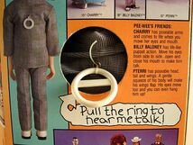 《新品未開封 80’s》PEE-WEE HERMAN TALKING PULL STRING DOLL ピーウィー・ハーマン トーキング・ドール 1987年 マッチボックス MATCHBOX_画像10