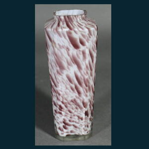 アンティーク ガラス〔 かわいい 花瓶 花入 〕高さ15cm A1219