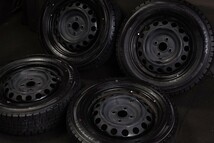 ★バリ山 175/65R15 国産ダンロップ WM02 スタッドレス 4本セット iQアクアアクシオフィールダースペイドヴィッツスイフトイグニス_画像1