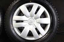 ★バリ山 165/70R14 トヨタ純正ホイール ブリヂストン VRX 2021年製 スタッドレス 4本セット アクアスペイドパッソポルテヴィッツ等_画像2