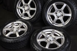 ★バリ山 175/65R14 国産グッドイヤー スタッドレス 4本SET bBカローラスパーキーパッソファンカーゴラウムヴィッツアトレー7ブーンクー等