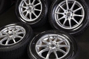 ★バリ山 215/60R16 ブリヂストン VRX スタッドレス 4本SET エスティマカムリアルファードマークＸオデッセイヴェゼルプレサージュCX-3MPV