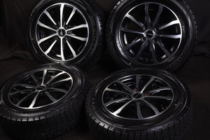 ★新品同様 175/65R14 国産DUNLOP 2021年製スタッドレス bBカローラパッソファンカーゴラウムヴィッツプラッツフィットキューブノート等