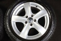 ★ 205/55R16 ワーゲン純正アルミ PCD112/5H/7J/+53 ブリヂストン スタッドレス VRX 4本SET ゴルフトゥーランヴァリアントジェッタパサート_画像5