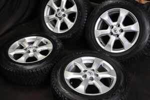 ★バリ山 225/65R17 トヨタ純正アルミ ブリヂストン BLIZZAK DM-V1 スタッドレス 4本セット RAV4ハリアーハイブリッドヴァンガード等