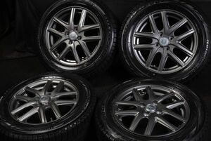 ★バリ山 185/65R15 ブリヂストン REVO GZ スタッドレス bBイストアクアアクシオフィールダーフリードスパイクティーダノートデミオ