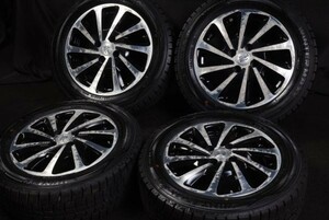 ★バリ山 185/60R15 国産DUNLOP スタッドレス 2021年 アクアカローラアクシオフィールダーシエンタベルタヤリスヴィッツインサイトフィット