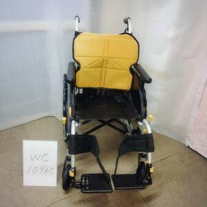 (WC-10965)訳あり処分価格【中古】松永製作所 ネクストコア・アジャスト NEXT-51B 自走式車椅子