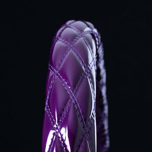 ハンドルカバー　真月光　パープル（紫）　LM　40.5～41.5cm　キルトタイプ　【納期約3週間】
