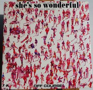 希少 和モノ 美盤EP オフコース OFF COURSE SHE'S SO WONDERFUL 陽射しの中で バレアリック AOR 07FA-5030