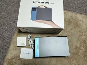 大容量モバイルバッテリー 500Wh　FJD PONY 500 Combo 安心のPSE適合　100W出力 ノートPCも充電可能