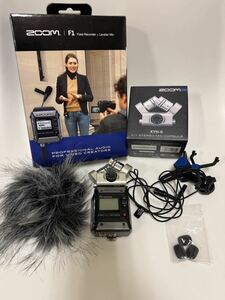 ZOOM F1-LP XYH-6 マイク セット フィールドレコーダー カメラ オーディオインターフェース ズーム mic