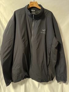 希少 美品 XXL ARC'TERYX アークテリクス Atom ジャケット アトム LT ジャケット ブラック 