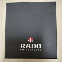 ラドーRADO 時計 ケース 箱のみ 外箱あり ボックス BOX 黒 元箱 純正 正規品 腕時計 ウォッチ 中古品_画像4