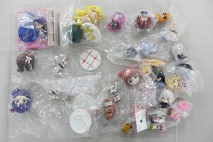 P00】【ジャンク】アイドルマスター アイマス 物語シリーズ 他 ミニフィギュア まとめ大量グッズセット品