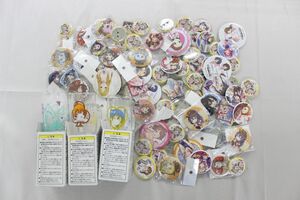 P00】ラブライブ アイドルマスター アイマス 他 缶バッジ グラス 等 まとめ大量グッズセット品