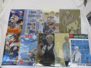 C99】グッズ　名探偵コナン　ダイカットステッカー　クリアファイル他まとめ売りセット　安室透　怪盗キッド　赤井秀一　他