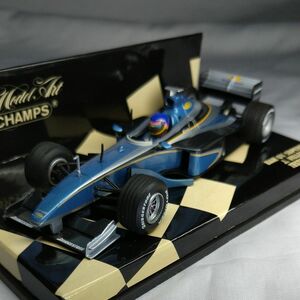 ミニカー 1/43 ミニチャンプス BAR 01 SUPERTEC J.VILLENEUVE TEST CAR 1999