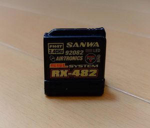 【写真の状態です】受信機 RX-482（１個）（受信機、サンワ、三和電子、SANWA）