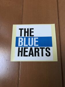 希少! the blue hearts☆ザ ブルーハーツ☆ステッカー☆甲本ヒロト☆真島昌利☆人気！貴重！激レア！