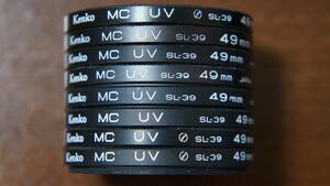 [49mm] Kenko MC UV SL-39 UVカットフィルター 280円/枚