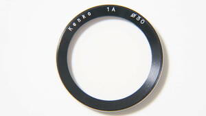 ★美品★[B30mm/BAY1/RI] Kenko 1A SKYLIGHT 二眼レフ用保護フィルター [F3951]