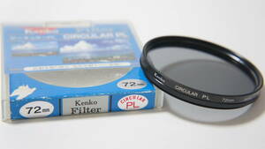 ★良品★[72mm] Kenko CIRCULAR PL C-PL 円偏光フィルター ケース付